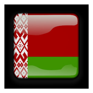 Flag of Belarus Poster