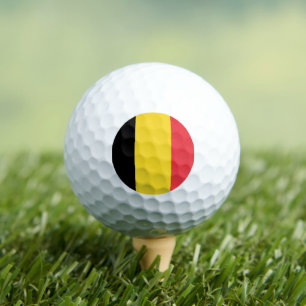 Flag of Belgium Golf Balls