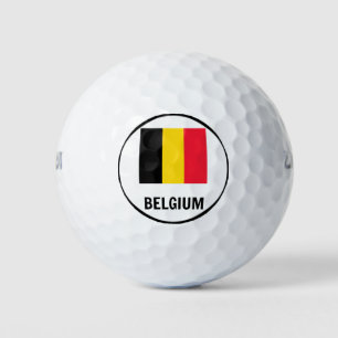 Flag of Belgium Golf Balls