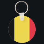 Flag of Belgium Keychain<br><div class="desc">Flag of Belgium Keychain</div>