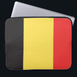 Flag of Belgium Laptop Sleeve<br><div class="desc">Proportion 2:3,  Flag of the Belgium.</div>