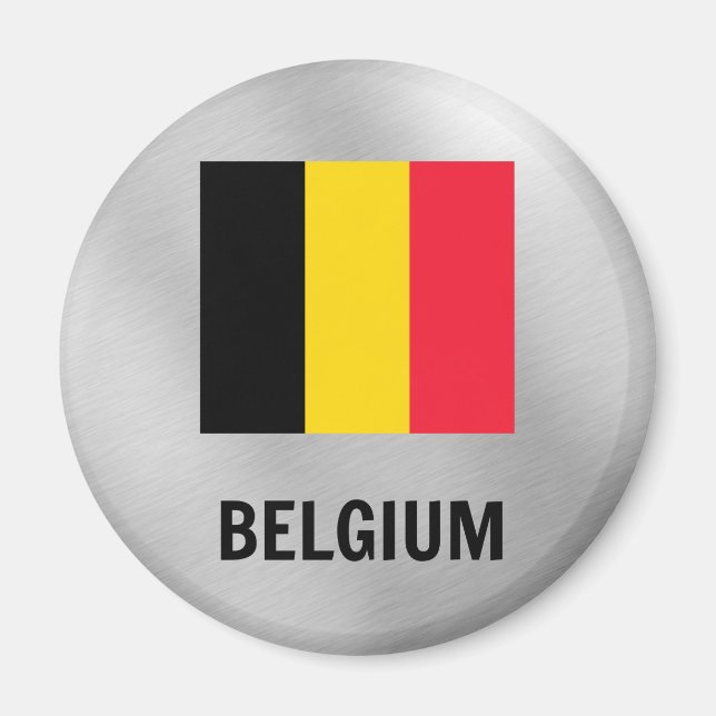Flag of Belgium Magnet (Front)