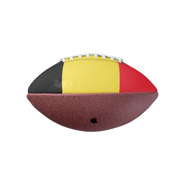 Flag of Belgium Mini Football (Rotated 270)
