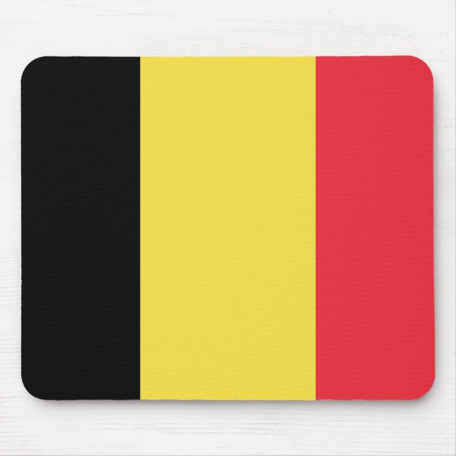 Flag of Belgium Mousepad (Front)