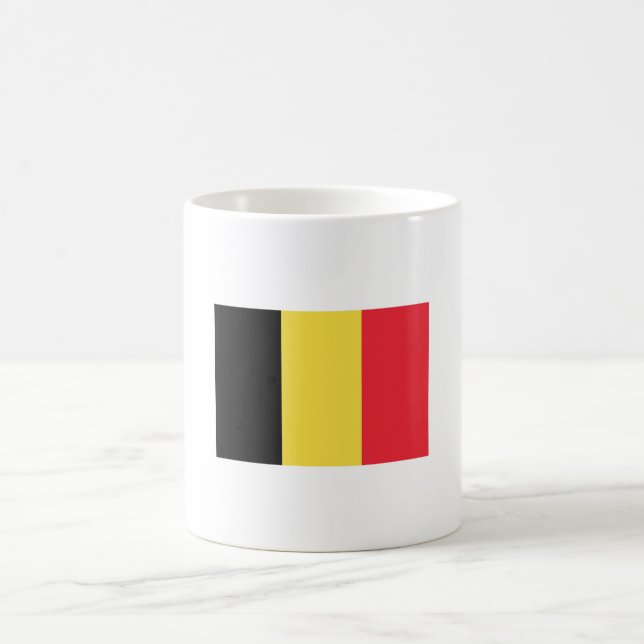 Flag of Belgium Mug (Center)