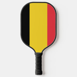 Flag of Belgium Pickleball Paddle