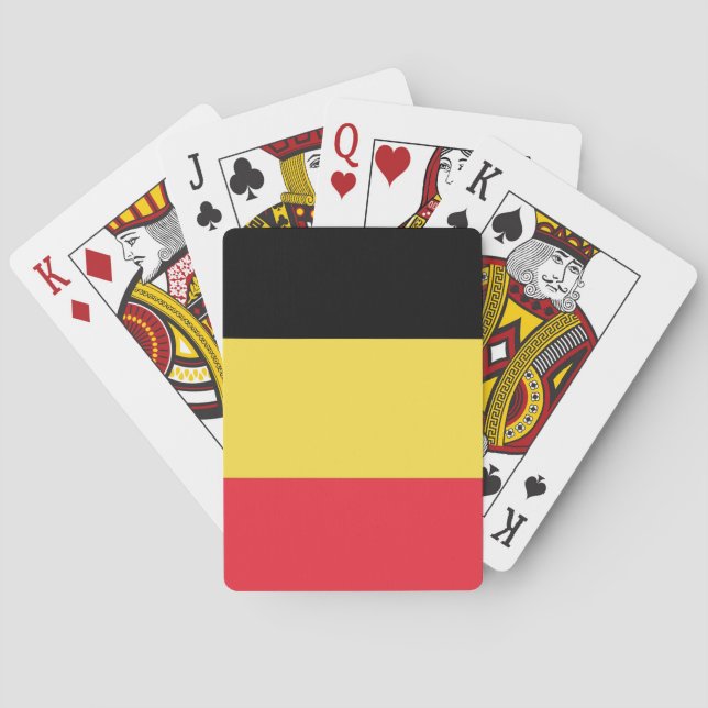 Flag of Belgium Playing Cards (Back)