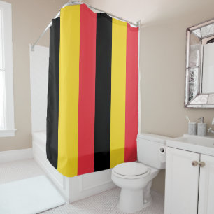 Flag of Belgium Shower Curtain