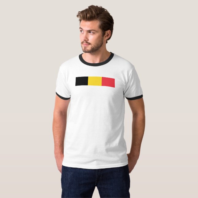 Flag of Belgium T-Shirt (Front Full)