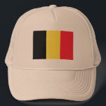 Flag of Belgium Trucker Hat<br><div class="desc">Flag of Belgium Trucker Hat</div>