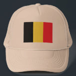 Flag of Belgium Trucker Hat<br><div class="desc">Flag of Belgium Trucker Hat</div>