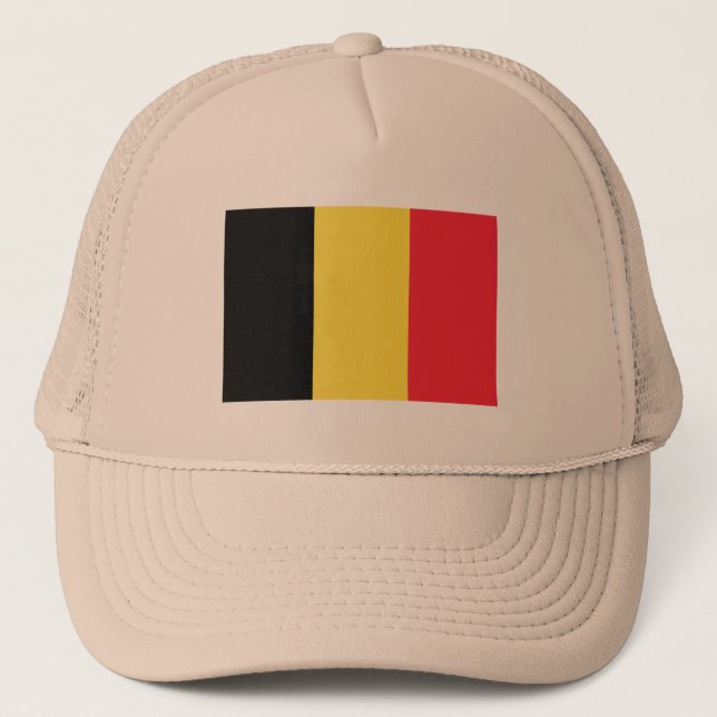 Flag of Belgium Trucker Hat (Front)