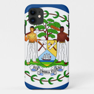 Flag of Belise iPhone 11 Case