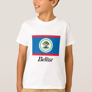 Flag of Belise Girls T-Shirt