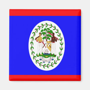 Flag of Belise Magnet