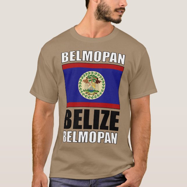Flag of Belise T-Shirt (Front)