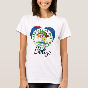 Flag of Belise. T-Shirt