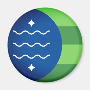 Flag of Bellingham, Washington Magnet