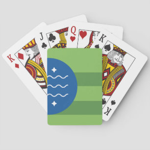 Flag of Bellingham, Washington Playing Cards