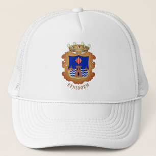 Flag of Benidorm - Comunidad Valenciana (ESP) Trucker Hat