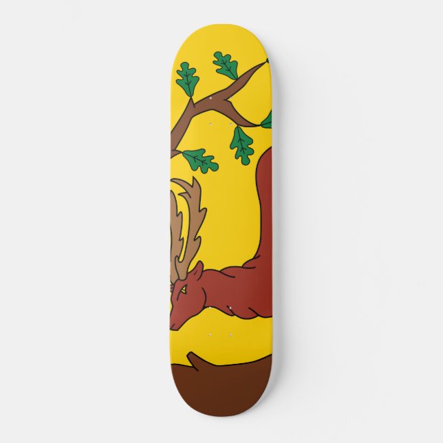 Flag of Berkshire (UK) Skateboard (Front)