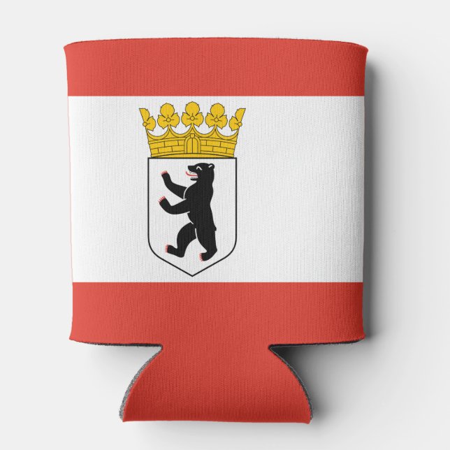 Flag of Berlin Can Cooler (Back)