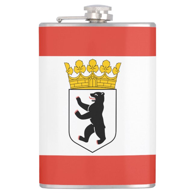 Flag of Berlin Flask (Front)