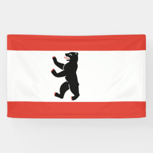 Flag of Berlin (German City) Banner