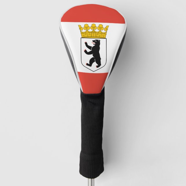 Flag of Berlin Golf Head Cover (Front)