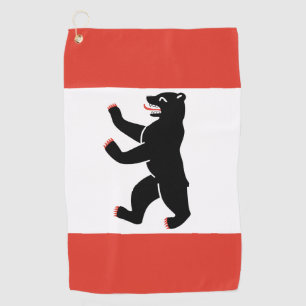 Flag of Berlin Golf Towel