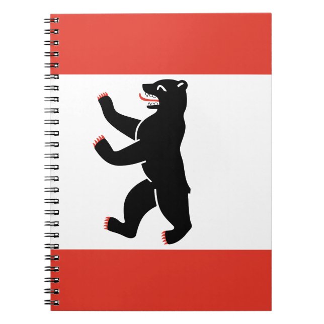 Flag of Berlin Notebook (Front)