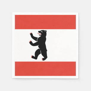 Flag of Berlin Paper Napkins