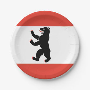 Flag of Berlin Paper Plates