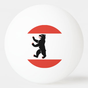 Flag of Berlin Ping-Pong Ball