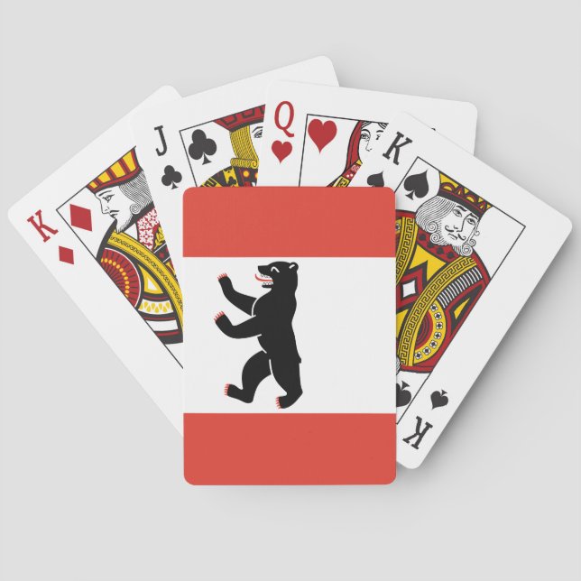 Flag of Berlin Playing Cards (Back)