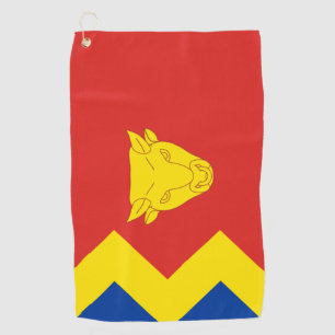 Flag of Birmingham, UK Golf Towel
