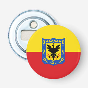 Flag of Bogota, Colombia Bottle Opener