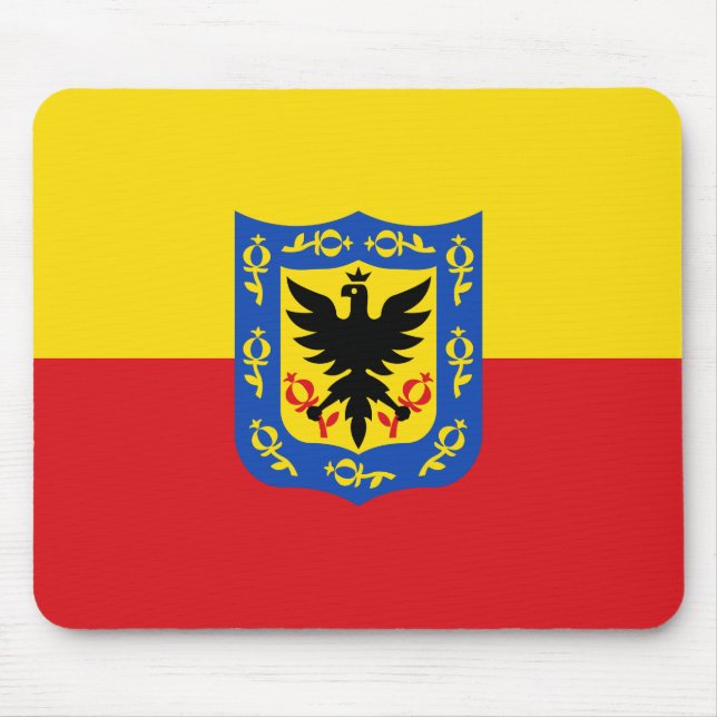 Flag of Bogota, Colombia Mouse Pad (Front)