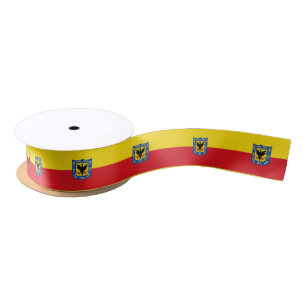 Flag of Bogota, Colombia Satin Ribbon