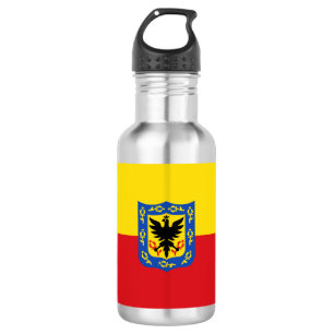 Flag of Bogota, Colombia Water Bottle