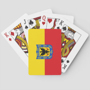 Flag of Bogotá (Colombian Capital City) Playing Cards