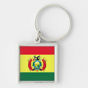 Flag of Bolivia Key Ring