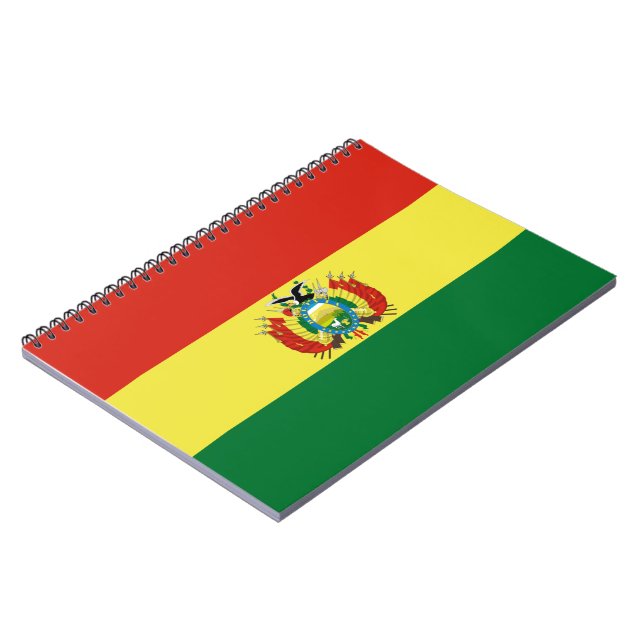 Flag of Bolivia Notebook (Left Side)