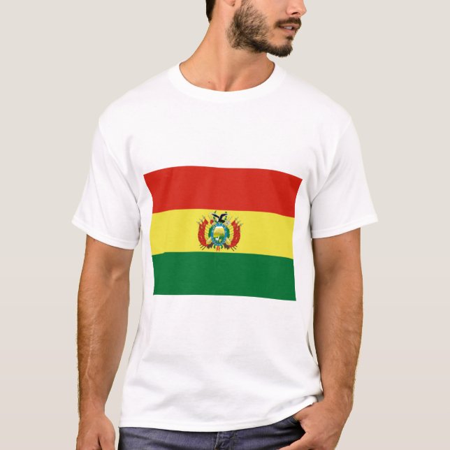 Flag of Bolivia T-Shirt (Front)