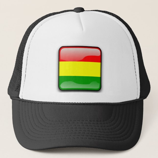 Flag of Bolivia Trucker Hat (Front)