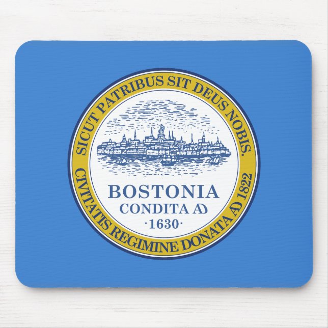 Flag of Boston, Massachusetts Mouse Pad (Front)