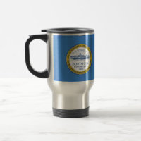 Flag of Boston, Massachusetts Travel Mug