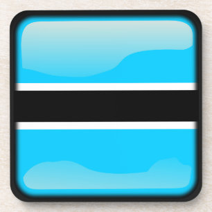 Flag of Botswana Coaster