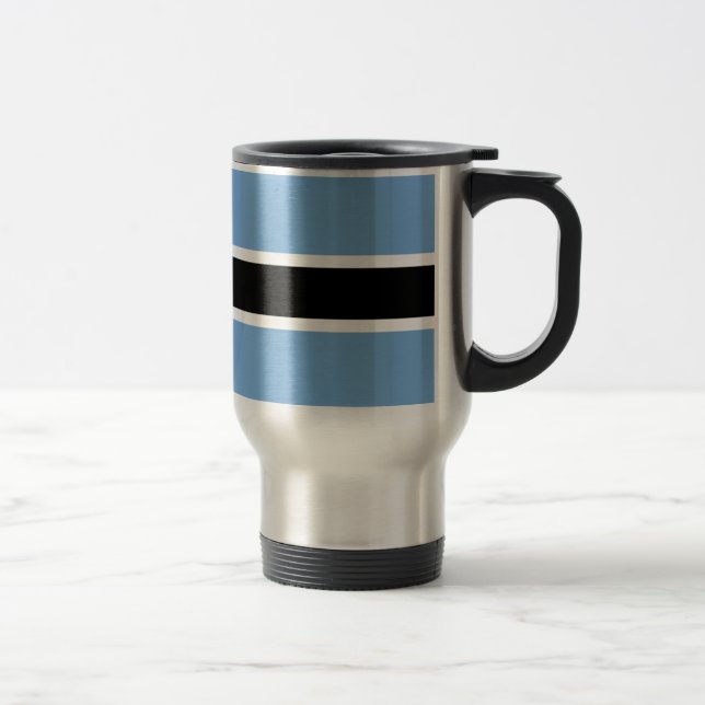 Flag of Botswana Travel Mug (Right)