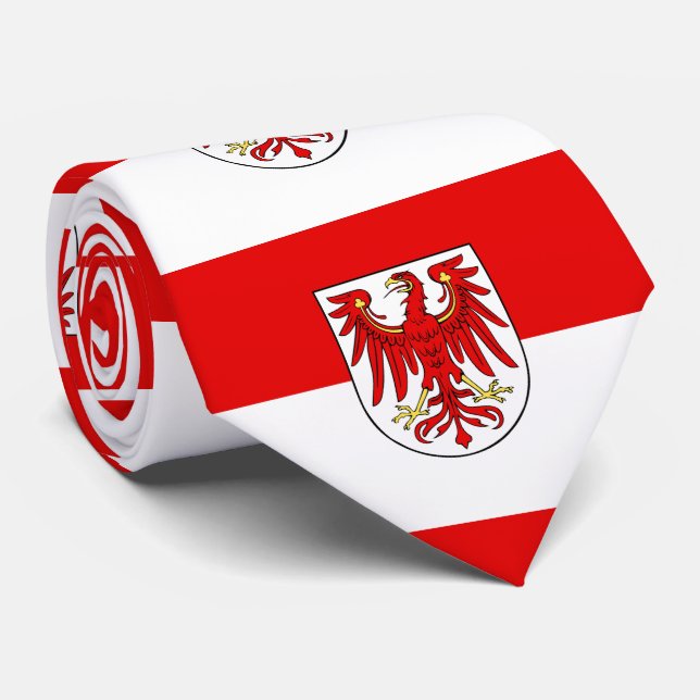 Flag of Brandenburg Neck Tie (Rolled)